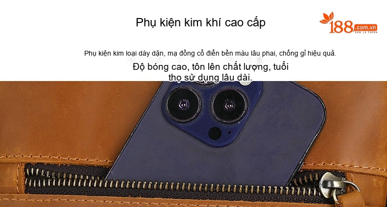 Túi Đựng Sách Da Mờ Vintage Phong Cách Nhật Bản Sức Chứa Lớn Chống Bụi Màu Nâu, Vàng Nâu chi tiết 21