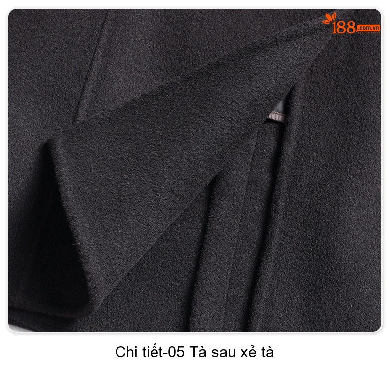 Áo Khoác Dạ Nam Lông Vũ Tháo Rời Dáng Dài Màu Đen, Nâu chi tiết 30