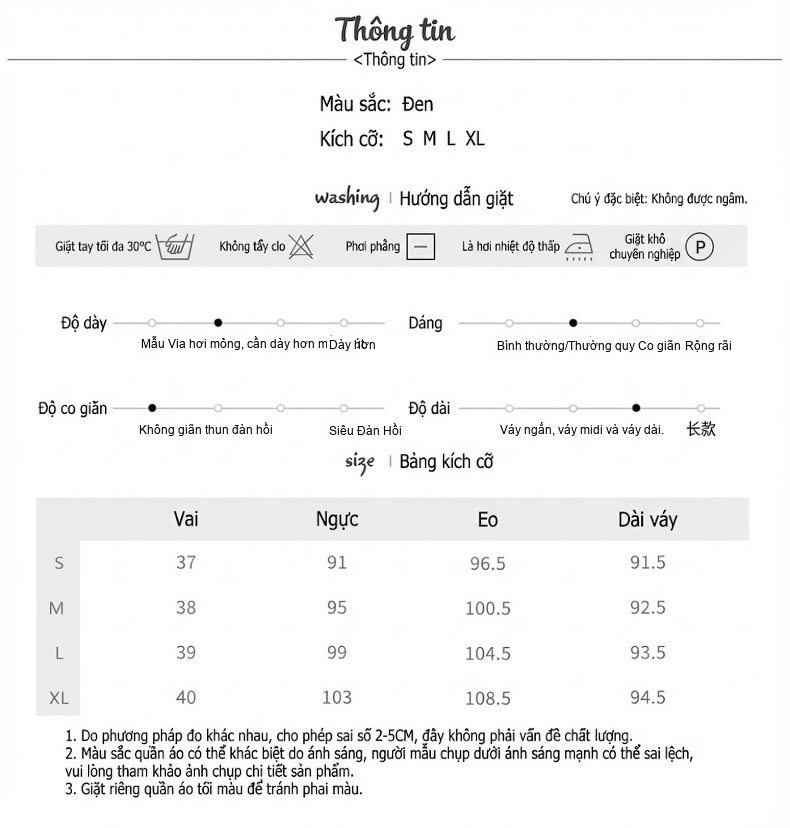Váy Sườn Xám Cách Tân Thiết Kế Dáng Suông Ngắn Tay Phong Cách Tiểu Thư Màu Đen chi tiết 2