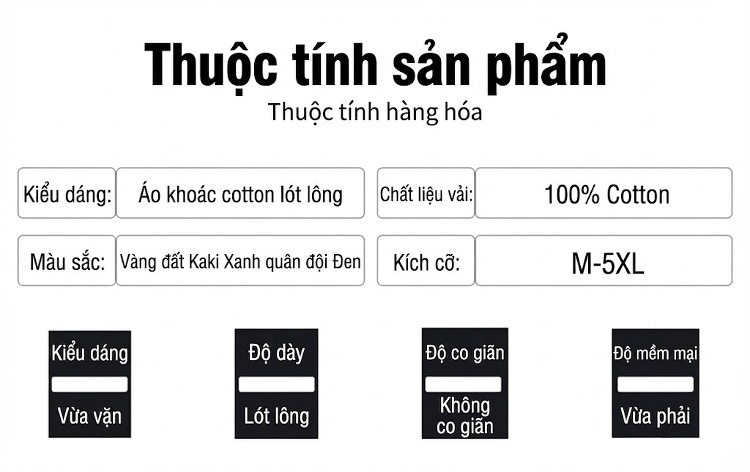 Áo Khoác Gió Nam Lót Lông Dày Dặn Có Mũ Trùm Đầu Màu Đen, Nâu, Xanh Rêu, Cam chi tiết 3