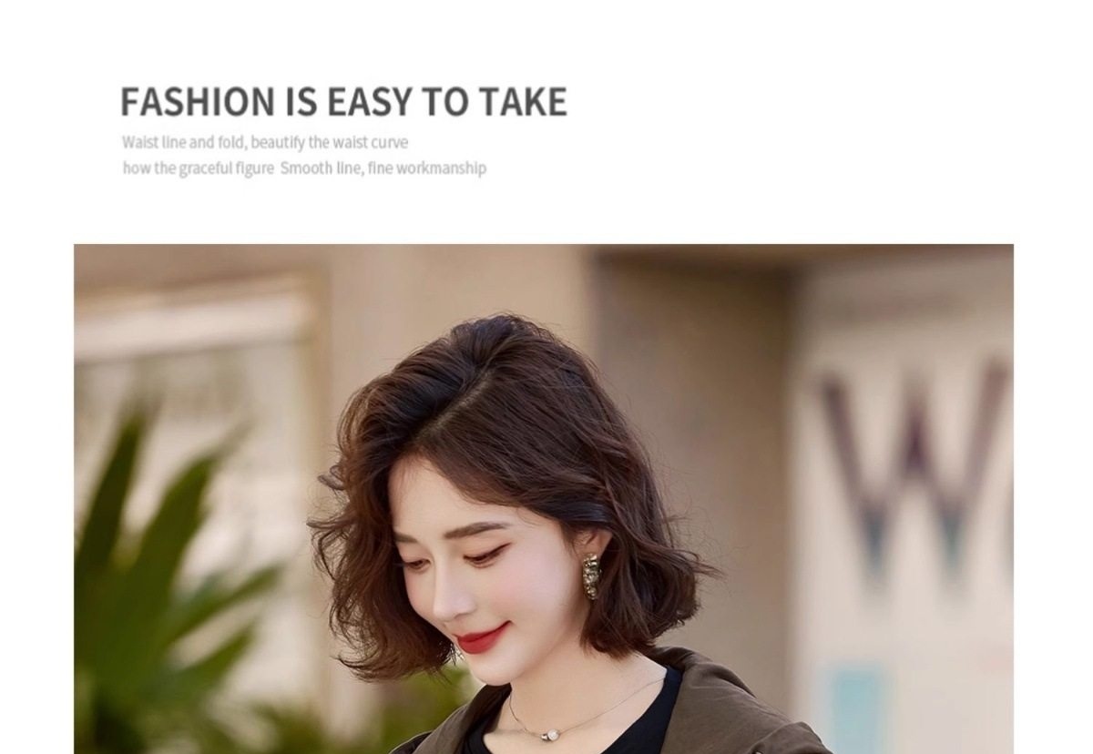 Áo Khoác Gió Nữ Dáng Ngắn Mũ Trùm Đầu Phong Cách Thời Trang Trẻ Trung Màu Xanh Olive chi tiết 32