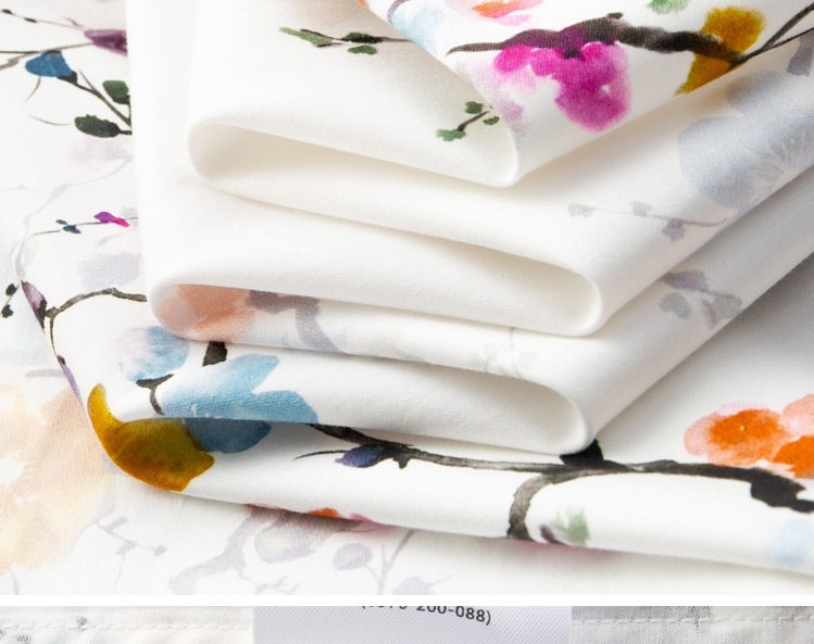 Áo Sơ Mi Nam Cotton In Hoa Tay Ngắn Phong Cách Trung Quốc Màu Trắng, Hồng, Vàng, Xanh... chi tiết 10