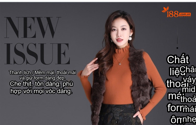 Chân Váy Chữ A Nữ Lưng Cao Họa Tiết Caro Thời Trang Thu Đông chi tiết 1