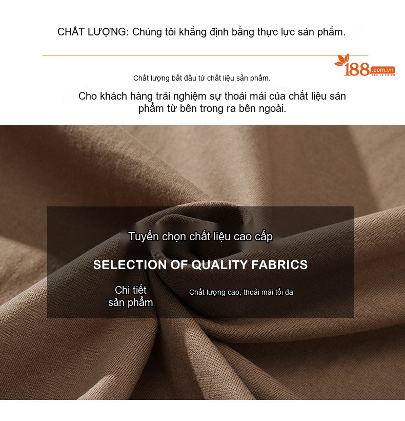 Áo Thun Tay Dài Nam Cotton Dáng Rộng Phong Cách Casual Màu Xám, Nâu, Trắng chi tiết 3