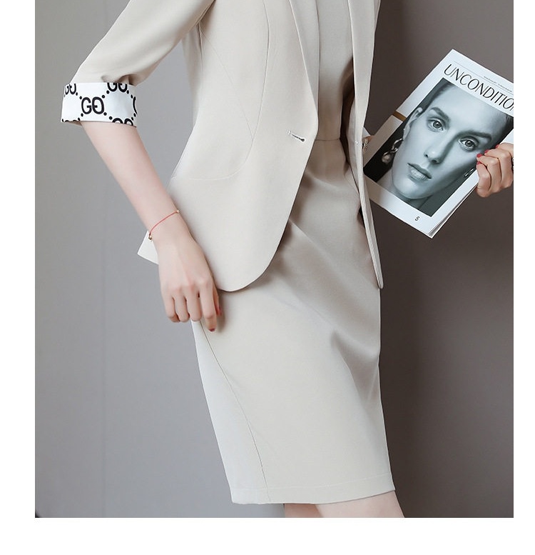Bộ Vest Công Sở Nữ Tay Lỡ Màu Hồng chi tiết 46