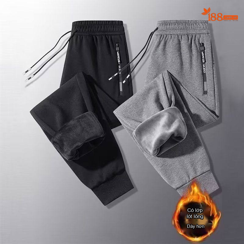 Quần Jean Ống Rộng Nam Màu Xanh Navy Dáng Suông Dài Thu Đông chi tiết 30