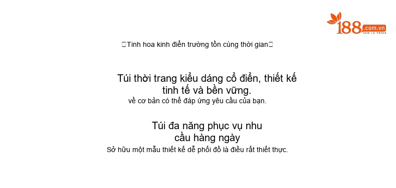 Túi Đeo Vai Nữ Da Thật Thiết Kế Tối Giản Phong Cách Tiểu Thư Màu Vàng, Xanh Dương, Đen chi tiết 7