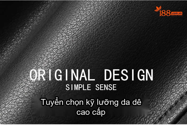 Áo Khoác Da Thật Dáng Dài Lót Lông Chồn Dành Cho Nam Trung Niên Màu Đen chi tiết 3