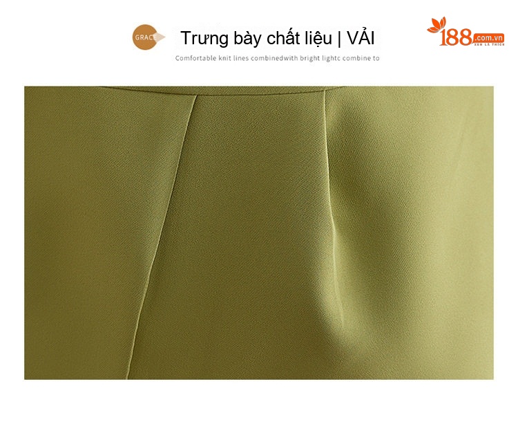 Set Bộ Quần Dài Áo Sơ Mi Tay Lỡ Kèm Áo Gile Nữ Phong Cách Tối Giản Thanh Lịch Màu Be, Đen, Xanh Lá, Tím... chi tiết 13