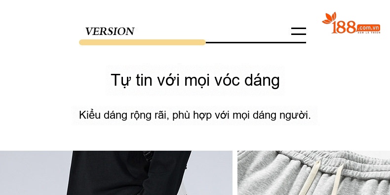 Quần Ống Rộng Nam Dáng Thể Thao Phong Cách Hip Hop, Nối Dây Đai, Ống Suông Thoải Mái chi tiết 3