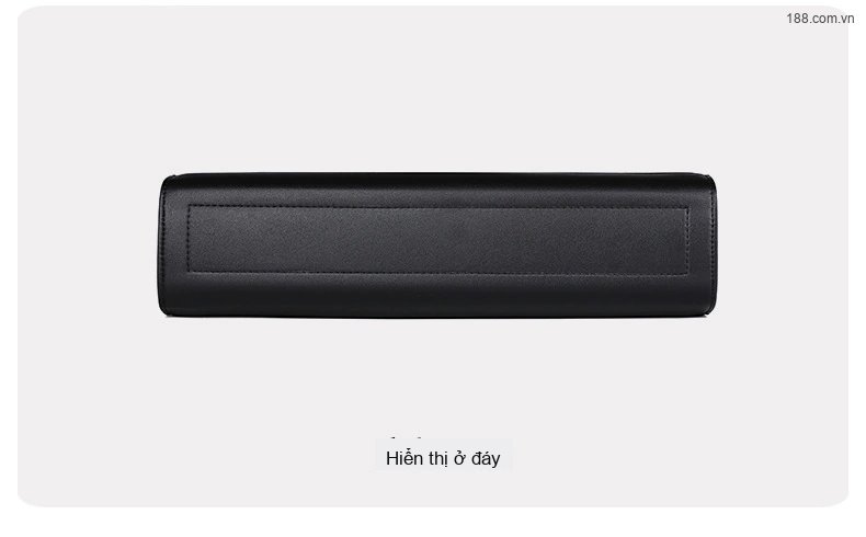 Túi Xách Tay Nam Công Sở Da Mềm Đựng Laptop Cỡ Lớn Màu Đen, Nâu chi tiết 29