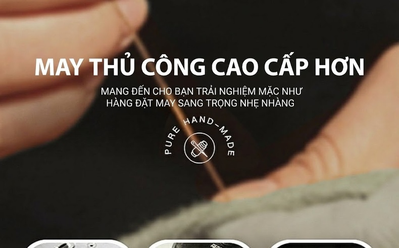 Áo Khoác Dạ Nam Lông Cừu Tháo Rời Cổ Áo Dáng Vừa Màu Nâu chi tiết 6