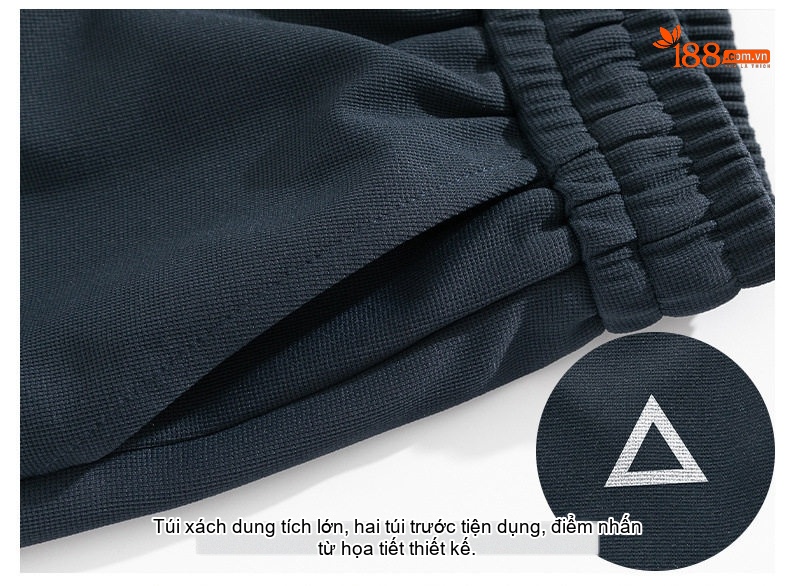 Quần Dài Ống Suông Nam Phong Cách Mỹ Thoải Mái Màu Xám, Trắng, Đen, Xanh Navy... chi tiết 6