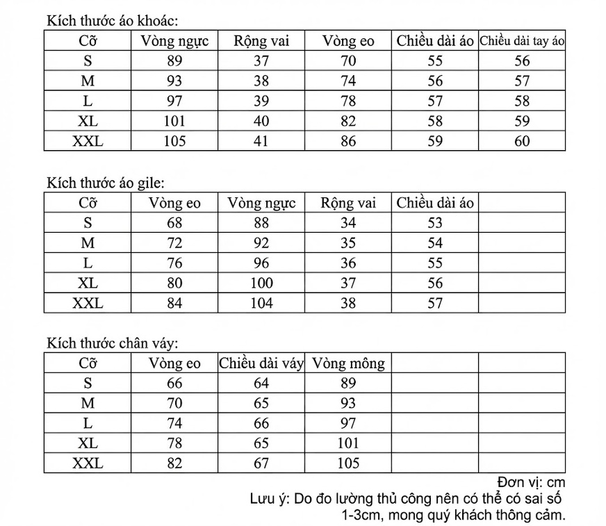 Set Áo Vest Nữ, Áo Gile, Chân Váy Bút Chì Phong Cách Công Sở Màu Xám Đậm chi tiết 1