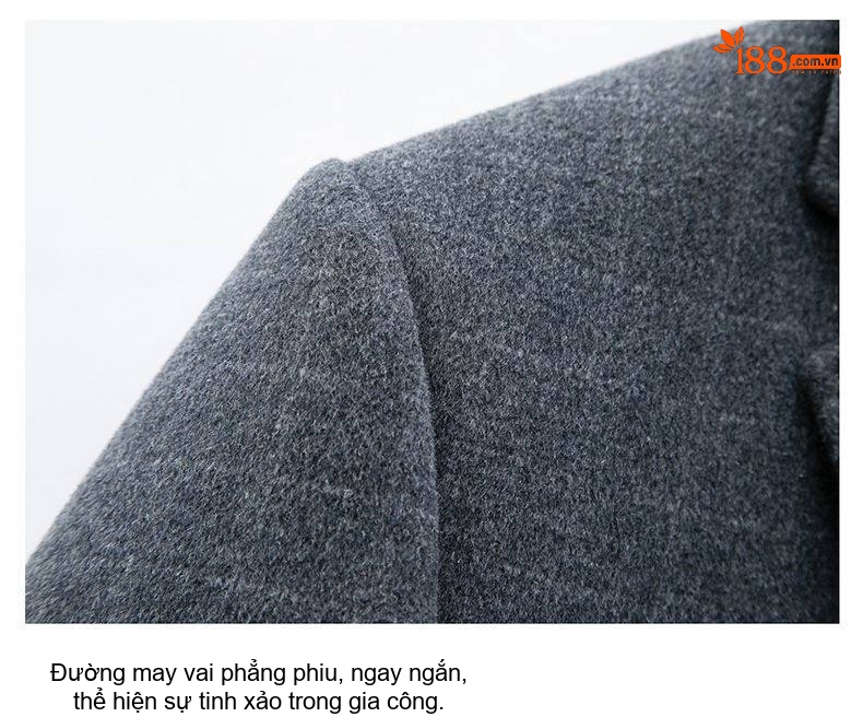 Áo Vest Nam Wool (Lông Cừu) Cao Cấp Dáng Ôm Phong Cách Doanh Nhân Màu Xám, Đen chi tiết 17