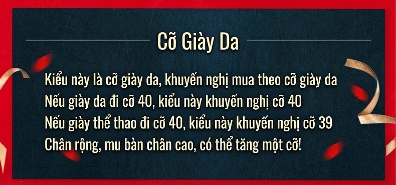 Giày Mọi Nam Da Mờ Buộc Dây Chiều Cao Đế Khoảng 2cm Màu Nâu, Đỏ, Kem, Trắng chi tiết 40