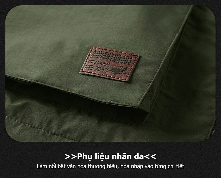 Áo Gile Nam Mùa Xuân Thu Dáng Rộng Nhiều Túi Phong Cách Thể Thao chi tiết 25