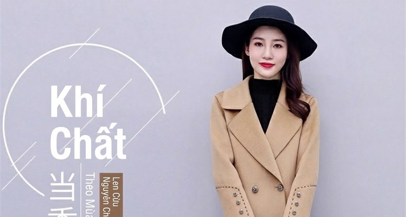 Áo Khoác Dạ Nữ Hai Mặt Dáng Dài Chiết Eo Cổ chữ Vest Phong Cách Hàn Quốc Màu Xanh, Đỏ, Nâu, Đen... chi tiết 1