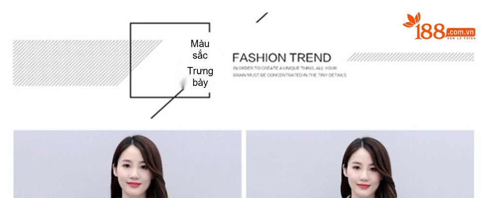 Áo Khoác Gió Nữ Dáng Dài Thanh Lịch Màu Đỏ, Be chi tiết 3