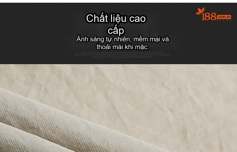 Áo Vest Nam Vải Mềm Mại Kiểu Dáng Casual Màu Trắng, Xanh Navy, Kem, Đen chi tiết 5
