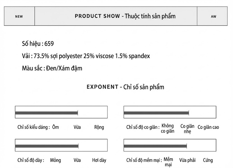 Quần Âu Nam Dáng Ôm Vừa Vặn Phong Cách Hàn Quốc Màu Đen chi tiết 8