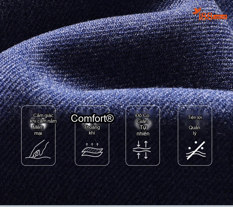 Áo Vest Nam Dệt Kim Co Giãn Không Nhăn Phong Cách Hàn Quốc Màu Đỏ Tía, Xanh Navy, Be, Xám... chi tiết 6