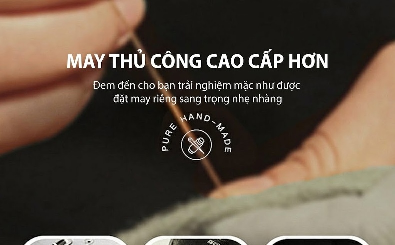 Áo Vest Nam Ngắn Tay Dài Dáng Ôm Vừa Vặn 100% Thuần Len Màu Xám chi tiết 5