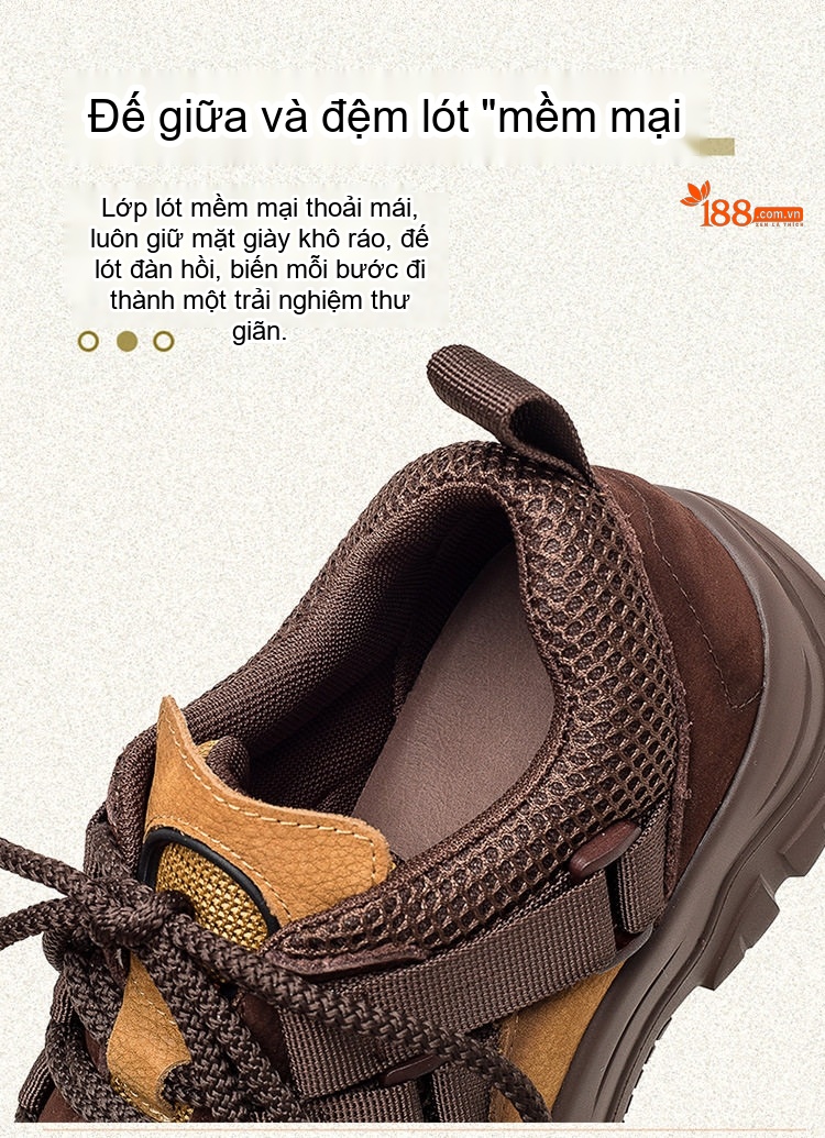 Giày Nữ Cột Dây Phối Màu Đế Dày Vải Dệt Chiều Cao Đế Khoảng 4cm Màu Nâu, Vàng, Đỏ, Xanh... chi tiết 5