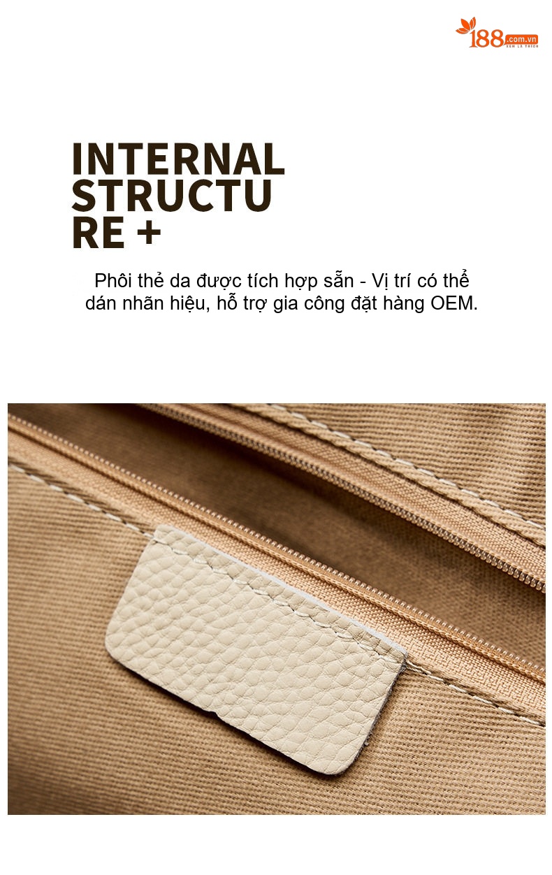 Túi Tote Nữ Da Mờ Sức Chứa Lớn Đựng Đồ Đi Làm, Đi Chơi Màu Trắng Kem, Đen chi tiết 7