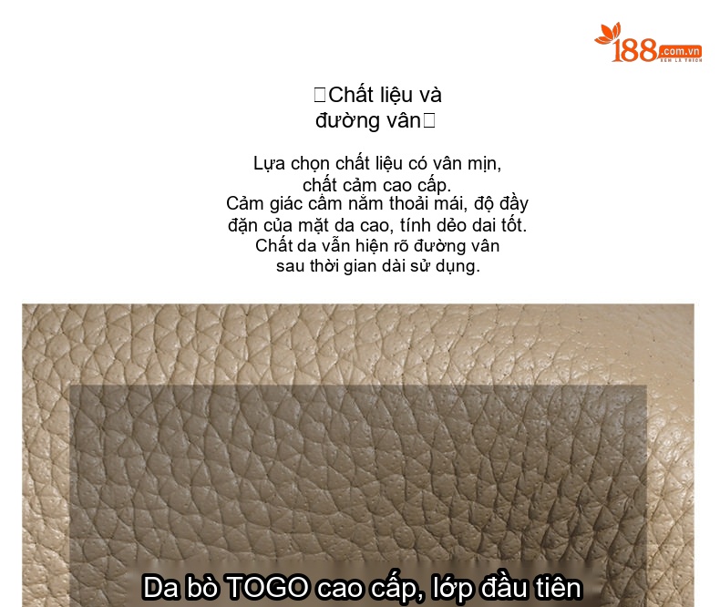 Túi Xách Tay Nữ Da Thật Đa Năng Màu Đen, Xám, Nâu, Trắng... chi tiết 12