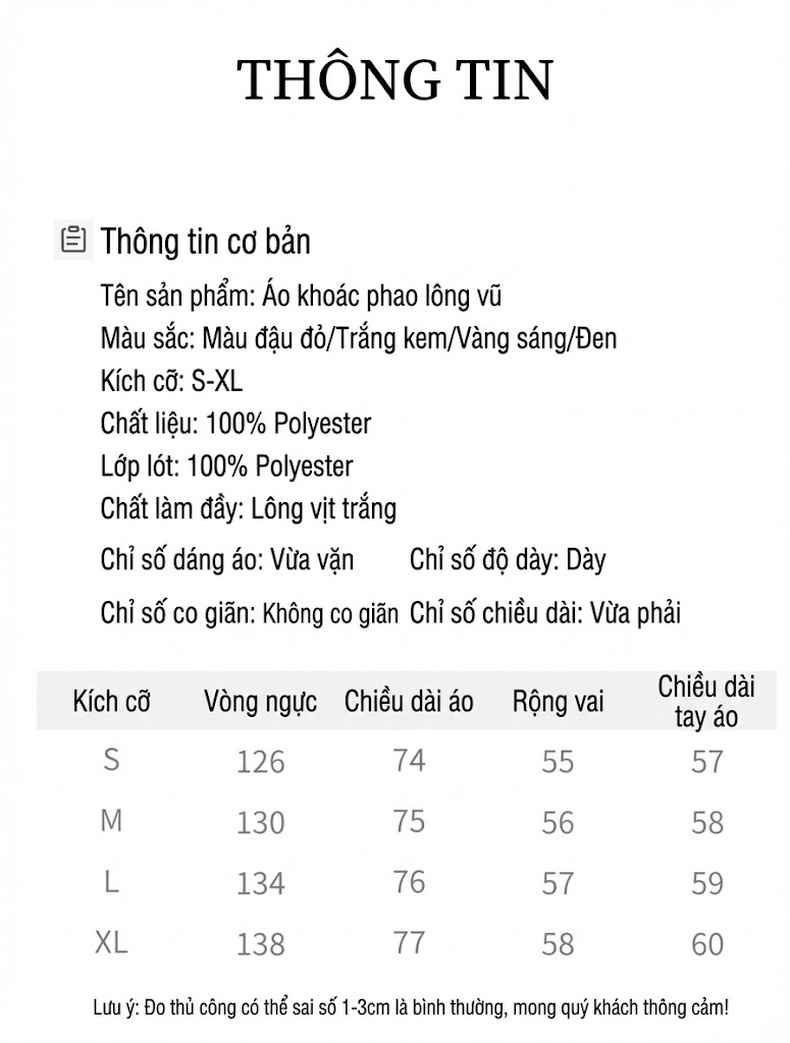 Áo Khoác Phao Nữ Dáng Dài Có Mũ Trùm Đầu Lót Lông Vũ Trắng Dáng Rộng Màu Vàng, Nâu, Trắng, Đen... chi tiết 24