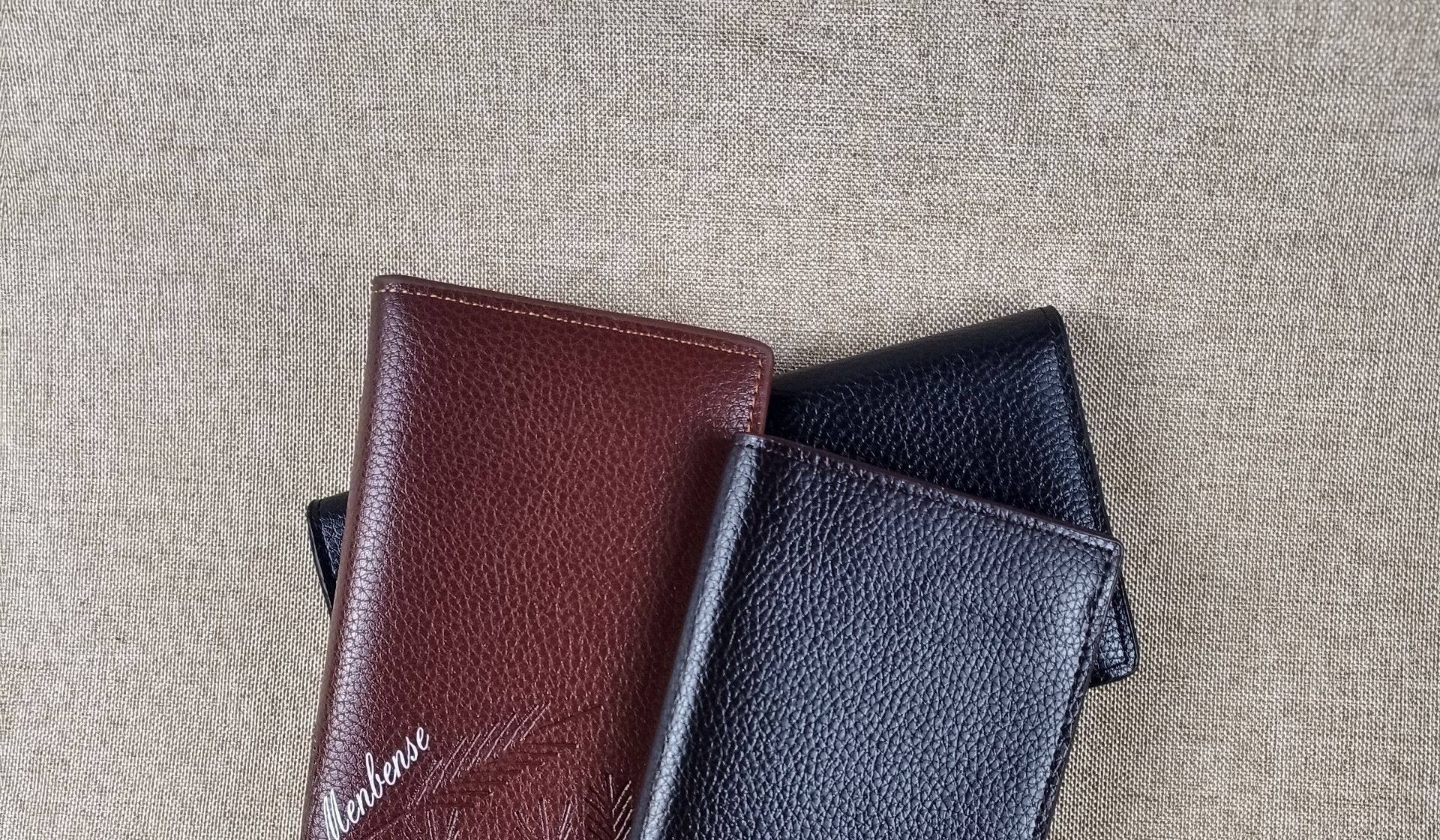 Ví Da Bụng Cá Sấu Thái Lan Nguyên Miếng Dáng Ngang Màu Đen chi tiết 16