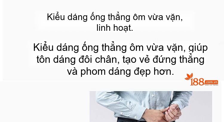 Quần Jean Nam Dáng Ôm Vừa Vặn Dài Phong Cách Trung Niên, Doanh Nhân, Thoải Mái, Co Giãn Màu Đen, Xanh Đậm chi tiết 31