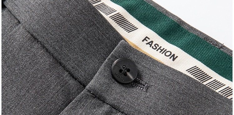 Quần Âu Nam Dáng Slimfit Vải Co Giãn Chống Nhăn Màu Đen, Xám, Xanh Navy chi tiết 31