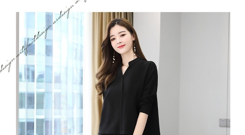 Bộ Đồ Nữ Thu Đông Áo Tay Lỡ Và Chân Váy dáng chữ A Thanh Lịch Màu Đen, Nâu, Xám chi tiết 5