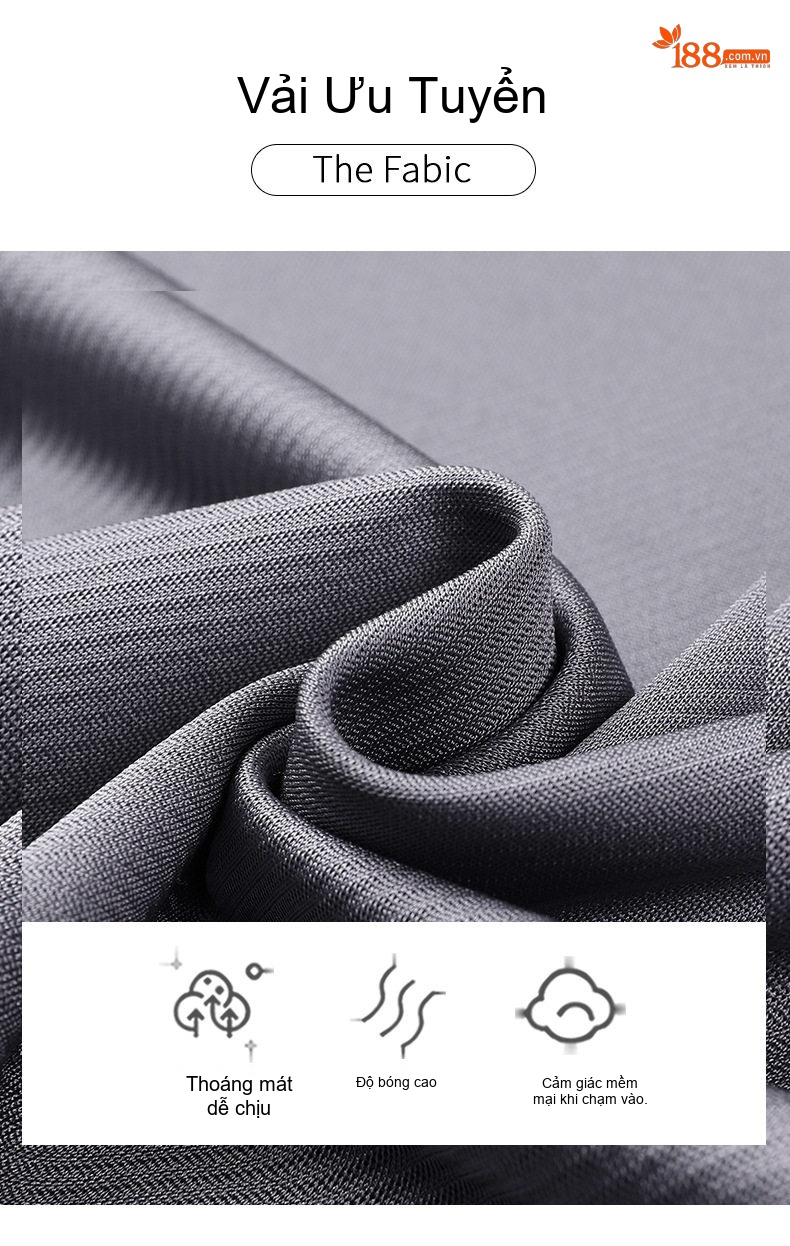 Áo Polo Nam Ngắn Tay 100 Tơ Tằm Cao Cấp Màu Xám, Đen, Xanh Dương, Xanh... chi tiết 4