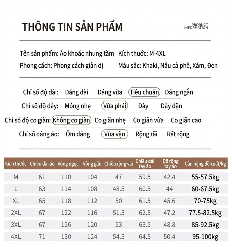 Áo Khoác Nam Mỏng Vải Gân Cổ Điển Phong Cách Công Sở Màu Xám, Nâu, Đen chi tiết 3