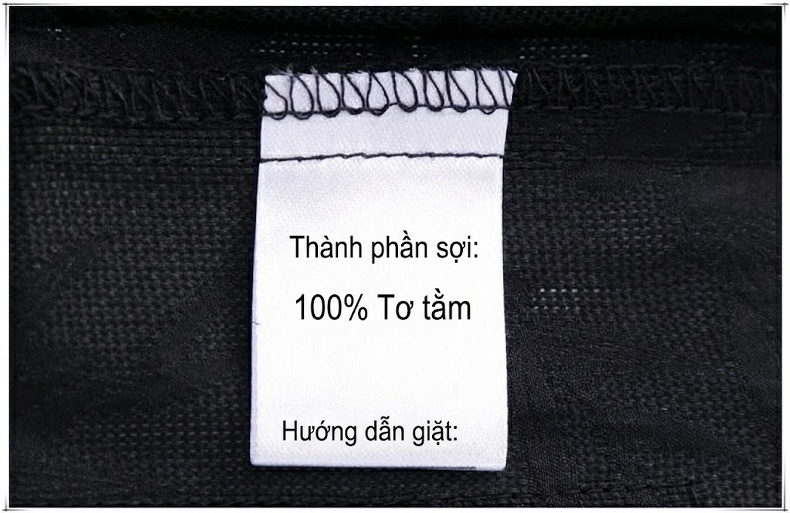 Áo Sơ Mi Tay Ngắn Nam Lụa Tơ Tằm Hương Vân Sa Cổ Điển Khuy Nút Tàu Phong Cách Trung Hoa Màu Đen chi tiết 11