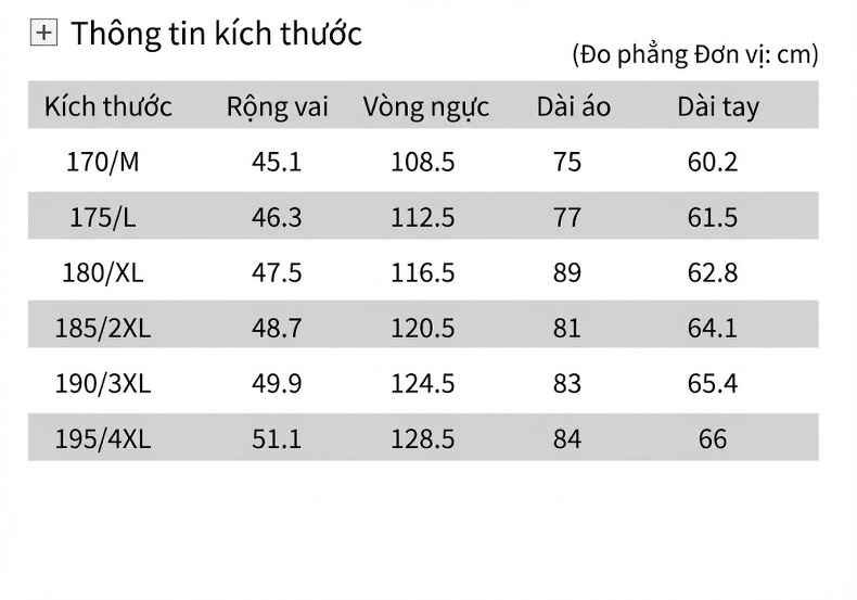 Áo Khoác Nam Lông Vũ Lót Nỉ Dày Dặn Tháo Rời Màu Xám chi tiết 16