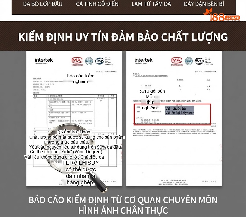 Cặp Túi Xách Đựng Laptop 15.6 Inch Da Bò Sáp Đeo Vai Nam Màu Nâu chi tiết 2
