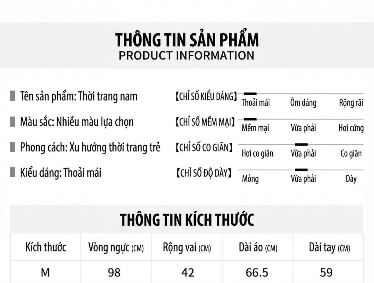 Áo Thun Dài Tay Nam Cotton Lụa Mềm Mại Form Rộng Màu Xanh Navy, Xám, Đen, Nâu chi tiết 13