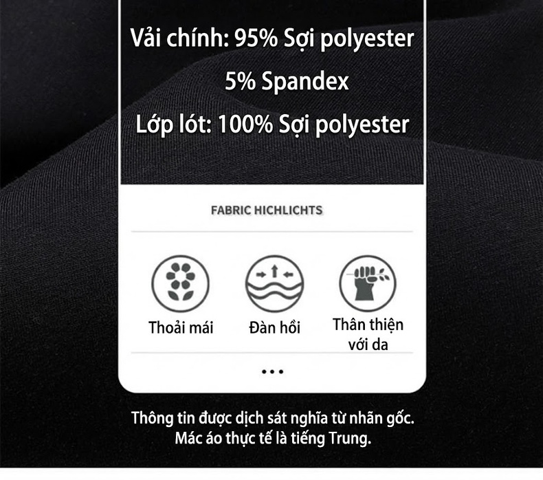 Áo Khoác Bomber Nam Cổ Trụ Dáng Rộng Phong Cách Thể Thao Màu Đen, Xám, Xanh Navy chi tiết 6