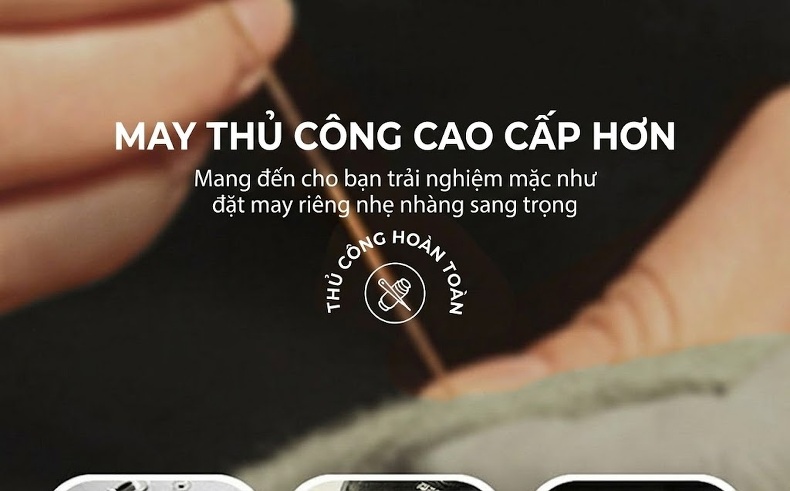 Áo Khoác Dạ Nam Trung Niên Lông Cừu Dáng Dài Có Lớp Lót Màu Xám, Đen, Xanh Navy chi tiết 6