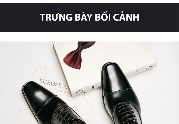 Giày Tây Buộc Dây Nam Da Thật Chiều Cao Đế Khoảng 3cm Màu Đen, Nâu chi tiết 15
