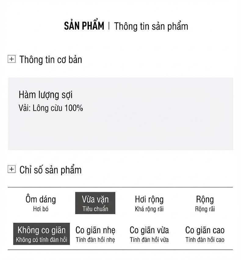 Áo Khoác Dạ Nam Lông Cừu Hai Mặt Dáng Dài Khuy Đôi Màu Nâu chi tiết 7