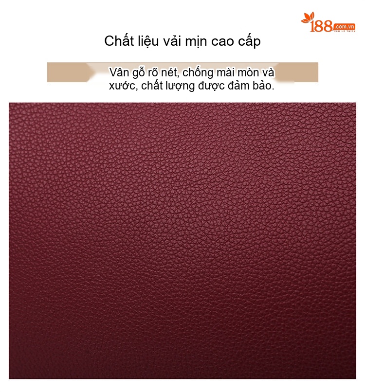 Túi Xách Tay Nữ Da Bóng Đựng Vừa A4 Phong Cách Đơn Giản Màu Đỏ, Đen, Xanh Dương, Nâu... chi tiết 5