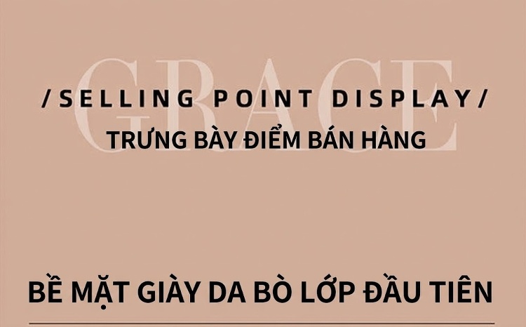 Giày Tây Buộc Dây Nam Da Thật Chiều Cao Đế Khoảng 3cm Màu Đen chi tiết 8