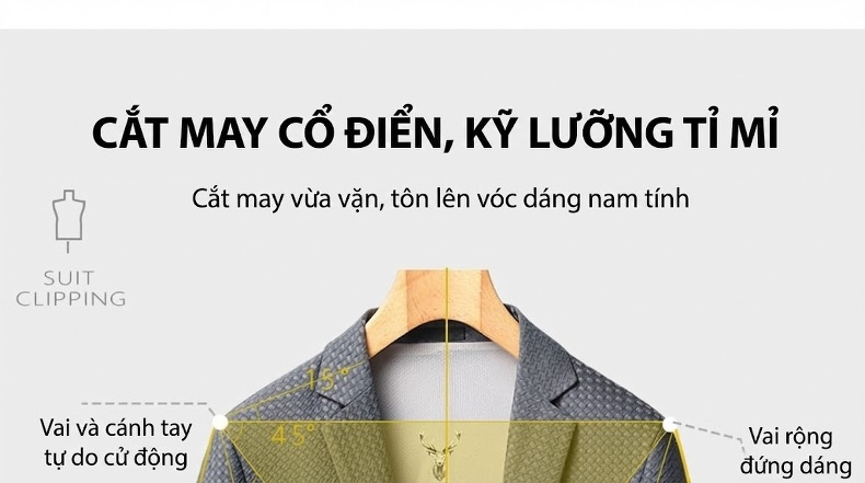 Áo Vest Nam Pique Mỏng Nhẹ Thoáng Khí Chống Nhăn Co Giãn Màu Đen, Xám chi tiết 3