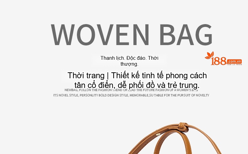 Túi Đeo Vai/Đeo Chéo Nữ Da Bóng Quai Xách Tay Phong Cách Châu Âu Màu Nâu, Đen, Đỏ chi tiết 1