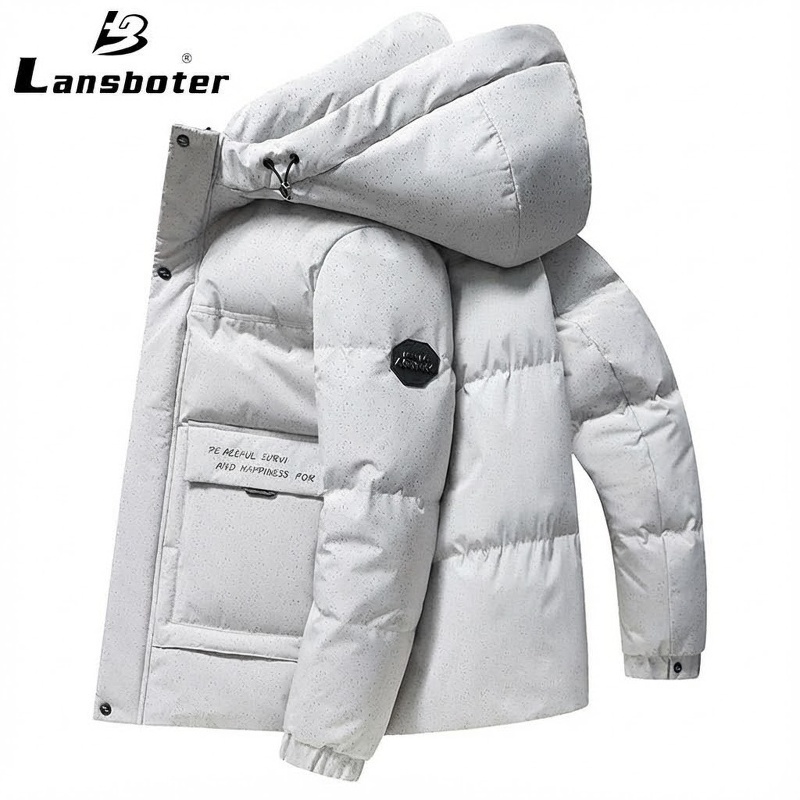 Áo Vest Nam Dáng Ôm Cổ Điển Một Nút Màu Đen chi tiết 14